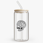 Банка с бамбуковой крышкой