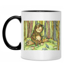 Кружка двухцветная