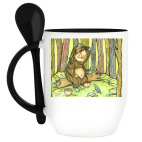 Кружка с ложкой