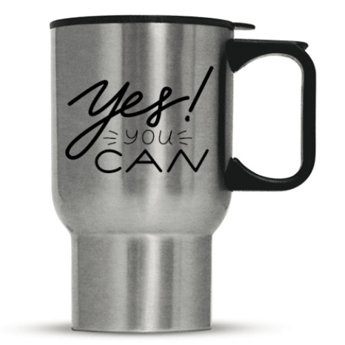 Кружка-термос с принтом Мотивация