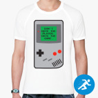 Мужская спортивная футболка