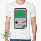 Мужская футболка органик