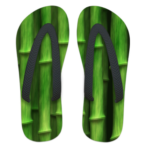 Шлепанцы (сланцы) Бамбук_2