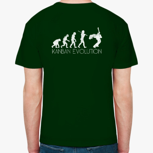 Футболка с принтом Be Agile