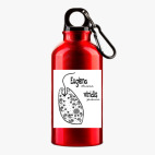 Металлическая бутылка 400 мл UV-DTF