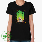 Женская футболка органик