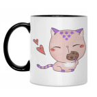 Кружка двухцветная