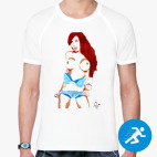 Мужская спортивная футболка