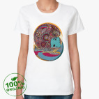 Женская футболка органик