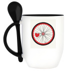 Кружка с ложкой