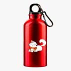 Металлическая бутылка 400 мл UV-DTF