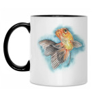 Кружка двухцветная