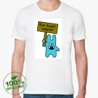 Мужская футболка органик