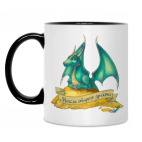 Кружка двухцветная