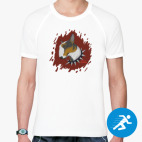 Мужская спортивная футболка