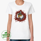 Женская футболка органик