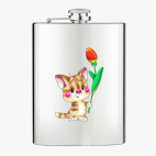 Фляжка стальная