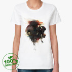 Женская футболка органик