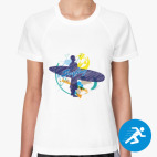 Женская спортивная футболка