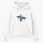 Толстовка худи оверсайз