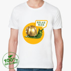 Мужская футболка органик