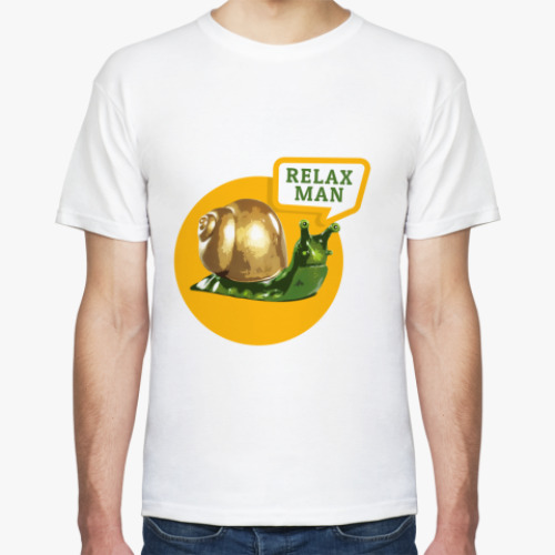 Футболка с принтом Relax MAN