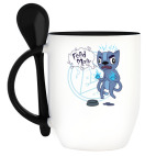 Кружка с ложкой