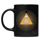 Кружка цветная UV-DTF