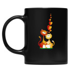 Кружка цветная UV-DTF