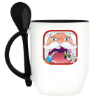 Кружка с ложкой