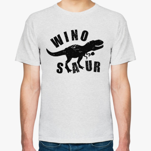 Футболка с принтом Winosaur