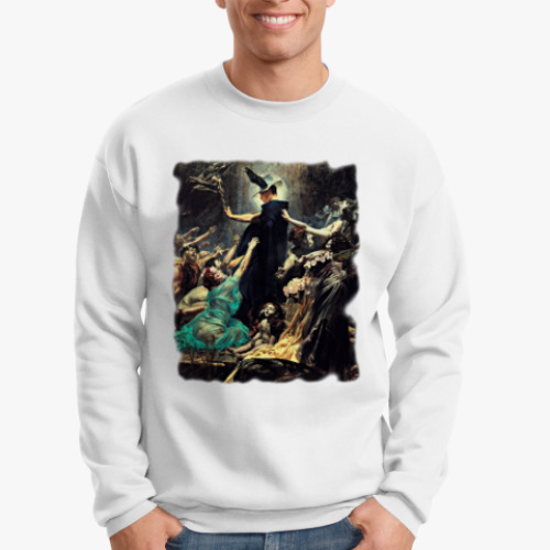 Свитшот с принтом Меркурий