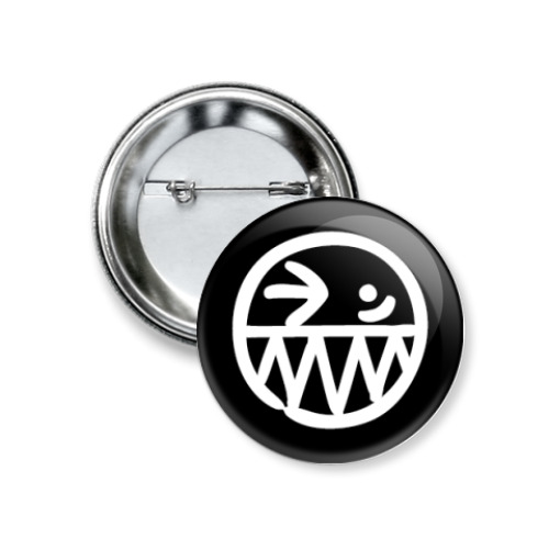 Значок 37мм с принтом  SmileMe