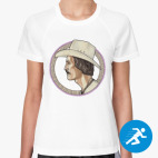 Женская спортивная футболка