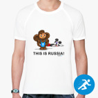 Мужская спортивная футболка