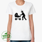 Женская футболка органик