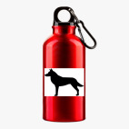 Металлическая бутылка 400 мл UV-DTF