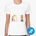 Женская спортивная футболка