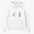 Толстовка худи оверсайз