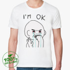 Мужская футболка органик