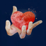 Сердце в руке, heart in hand