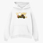 Толстовка худи оверсайз