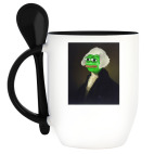 Кружка с ложкой