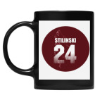 Кружка цветная UV-DTF