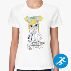 Женская спортивная футболка