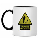 Кружка двухцветная