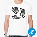 Мужская спортивная футболка