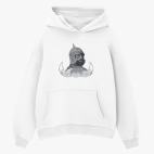 Толстовка худи оверсайз