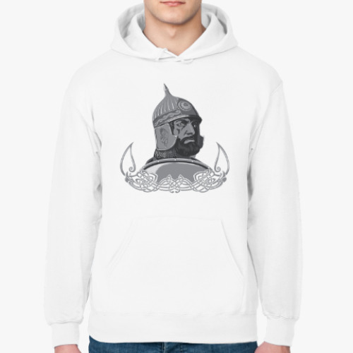 Толстовка худи с принтом витязь