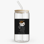 Банка с бамбуковой крышкой